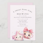 Zoete baby is op komst kaart (Voorkant / Achterkant)