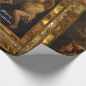 Zoete Baby Jesus Glossy Kerstmis (30 voet) Cadeaupapier (Hoek)