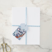 Zoete Baby Koala - Cadeaubijsluiters Cadeaulabel (Met Touw)