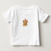 Zoete Baby Leeuw & Vlinder Shirt (Achterkant)