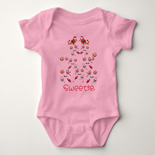 Zoete Baby Liefje Aanpasbare Modepopje Romper (Voorkant)