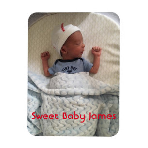 Zoete baby magneet