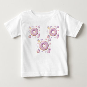 Zoete Baby Meisje Donut