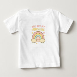 Zoete Baby Meisje – Pastel Regenboog Charme