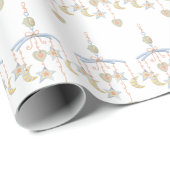 Zoete Baby Mobiel  Cadeaupapier (Rol Hoek)
