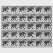 Zoete Baby Olifant Kibali Cadeaupapier (Vlak)