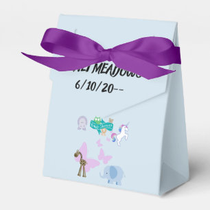 Zoete Baby Shower Creatuurtjes en Vlinders Bedankdoosjes