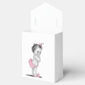 Zoete Baby shower Favor Boxes Bedankdoosjes (Geopend)