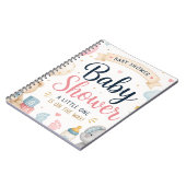 Zoete Baby Shower Feestviering Notitieboek (Linkerzijde)