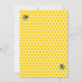 Zoete Baby shower van mammie-naar-bijen Kaart (Achterkant)