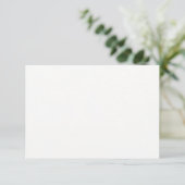 Zoete Baby Shower Viering Bedankkaart (Staand voorkant)
