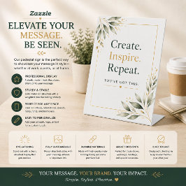 Zoete Baby Shower Viering Reclamebord Met Voetstuk