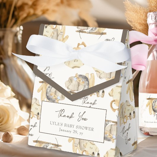 Zoete babykleding Geslacht Neutraal Bedankdoosjes