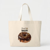 Zoete bakkerij grote tote bag (Voorkant)