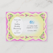 Zoete bakkerij visitekaartje (Achterkant)