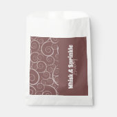 Zoete Bakkerij Winkel Maan Cakes Chocolade Dessert Bedankzakje (Voorkant)