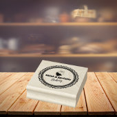 Zoete Bakkerij Winkel Mooie Cakes Chocolade Desser Rubberstempel