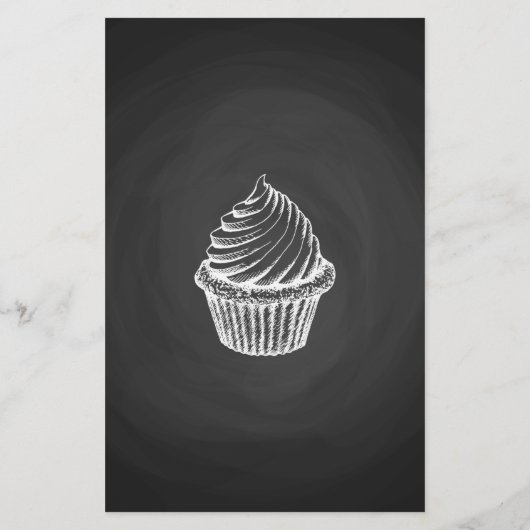 Zoete bakkerskarton flyer (Achterkant)