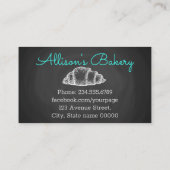 Zoete bakkerskarton visitekaartje (Achterkant)