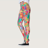 zoete ballonnen met meerkleurig rood leggings (Links)