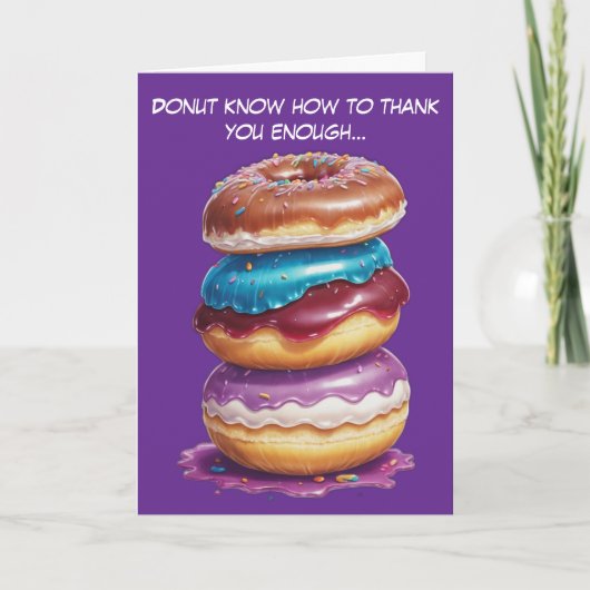 Zoete Bedankt een Hole Bunch (Voorkant)