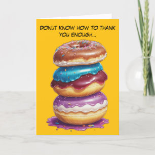 Zoete Bedankt een Hole Bunch