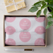 Zoete Beginningen | Roze En Witte Baby Shower Stic