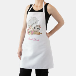 Zoete behandelingen Backery Chef's Hoed Kitten Schort