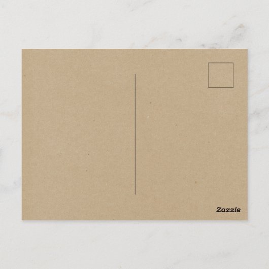 Zoete behandelt de bouw van onroerend goed verwijz briefkaart (Achterkant)