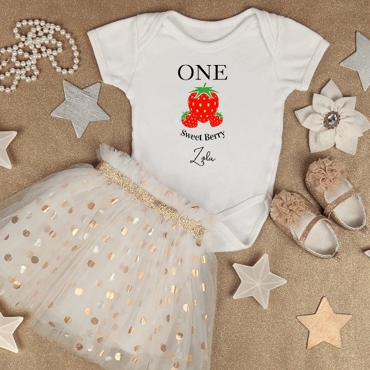 Zoete Bes Baby Bodysuit 1e Verjaardag