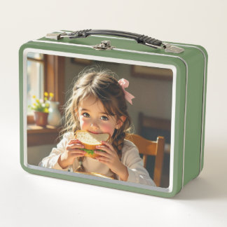 Zoete Bescheiden Ontwerp Meisje Eet een Sandwich