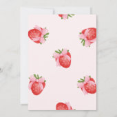 Zoete bessen vrijgezellenfeest kaart (Achterkant)