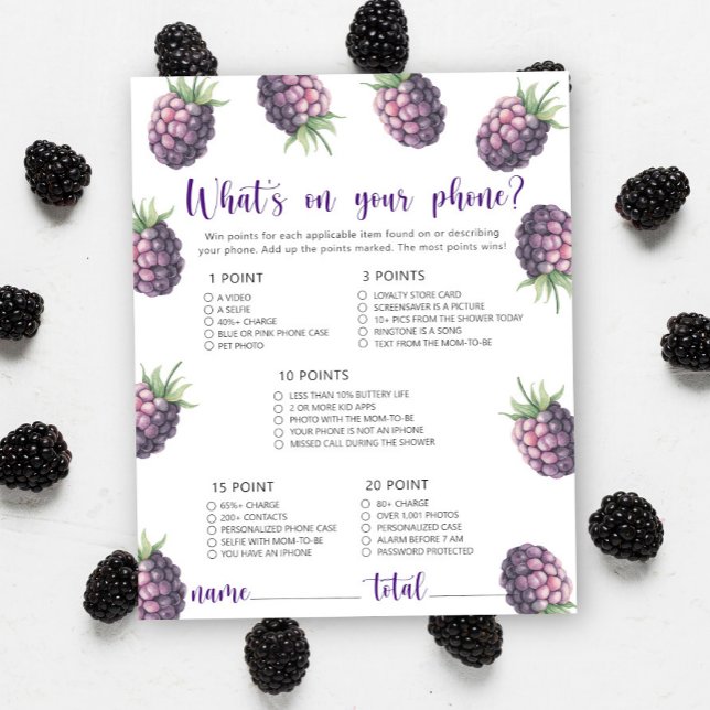 Zoete bessen - Wat is er op uw telefoon spel (Creator heeft geüpload)