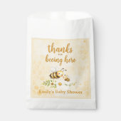 Zoete Bij Baby Shower Bedankzakje (Voorkant)