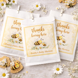 Zoete Bij Baby Shower Bedankzakje