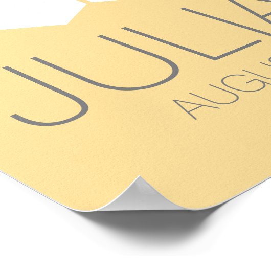 Zoete Bij Guestbook Poster - KIES KLEUR (Hoek)