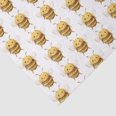 Zoete Bijen Baby Shower Tissuepapier (Detail)