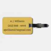 Zoete Bijen Bagage Label  (Achterkant horizontaal)