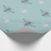 Zoete bijen cadeaupapier (Hoek)