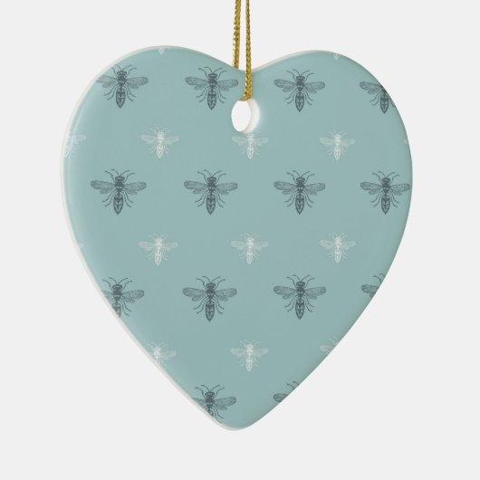 Zoete bijen keramisch ornament (Rechts)