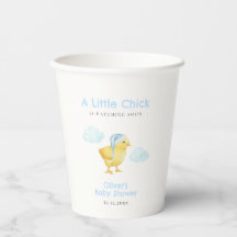 Zoete Blauwe Lucht Witte Wolk Kleine Kip Baby Show
