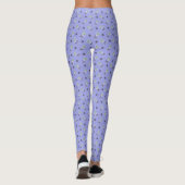 Zoete Blauwebespatroon - Leggings (Achterkant)