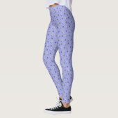 Zoete Blauwebespatroon - Leggings (Links)