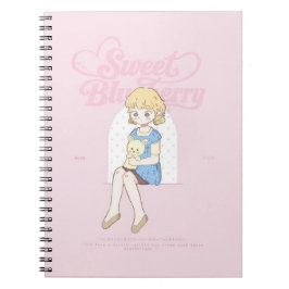 Zoete Blauwebessendromen ✩°。 ⋆。°✩ Notitieboek