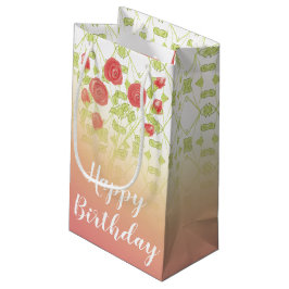 Zoete Bloem Patroon Ontwerp Klein Cadeauzakje