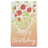 Zoete bloem patroon ontworpen klein cadeauzakje (Voorkant)