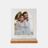 Zoete Bloemen Boog Foto ID1045 Acryl Bord (Voorkant)