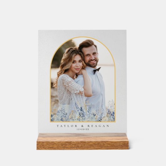 Zoete Bloemen Boog Foto ID1045 Acryl Bord (Voorkant)