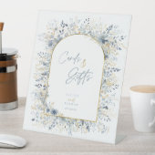 Zoete Bloemen Bruiloftkaarten & Cadeaus ID1045 Reclamebord Met Voetstuk (Insitu)