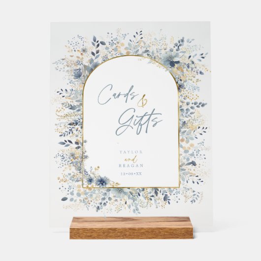 Zoete Bloemen Huwelijkskaarten & Geschenken ID1045 Acryl Bord (Voorkant)